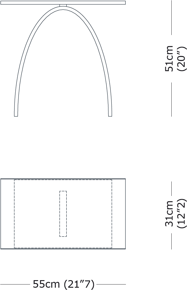 VeniceM Низкий прямоугольный журнальный столик из стекла sun-id-1357134 - Вид №4