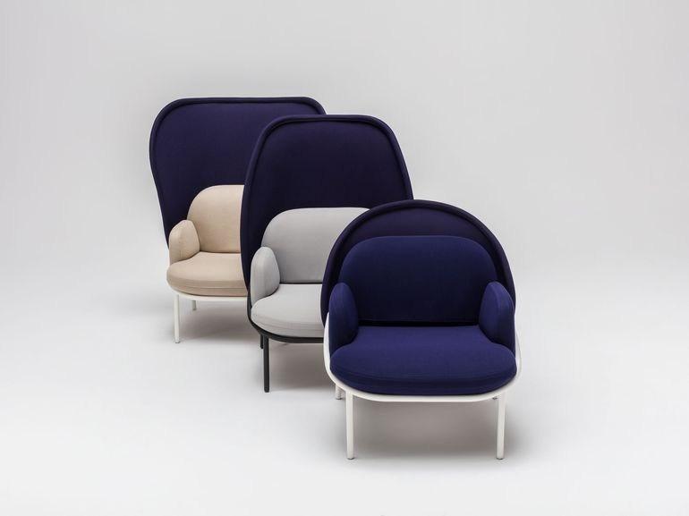 MDD Кресло с подлокотниками из ткани с подлокотниками и высокой спинкой Mesh sun-id-1485566 - Вид №5