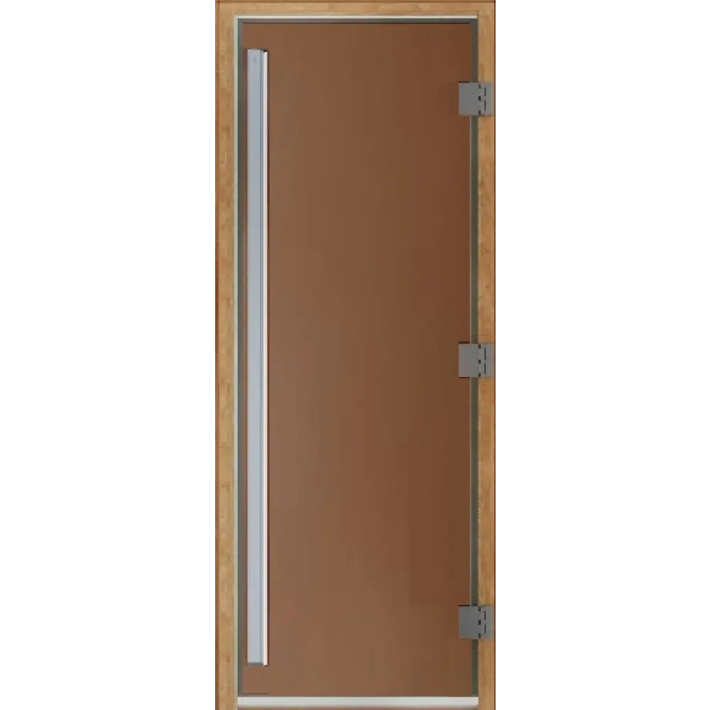 Дверь для сауны Престиж 70x190 см стекло цвет бронза матовая Santreyd STLM-2209718