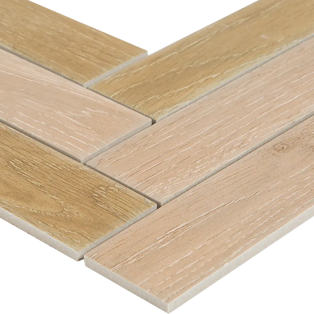 Керамическая мозаика ARTENS Living под паркет в бежевых тонах 82661990 Chevron STLM-0033169 - Вид №2