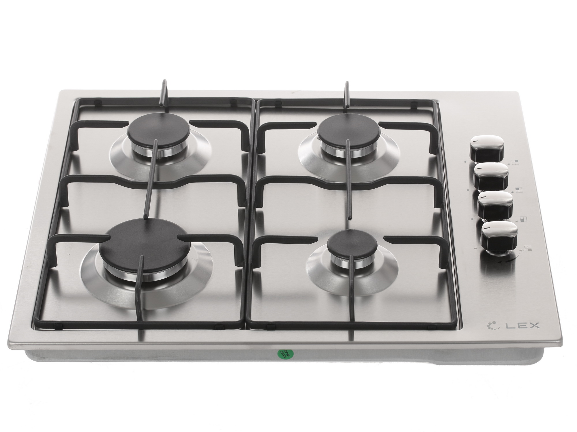 1074230 Газовая варочная поверхность LEX GVS 644-1 IX STDN-0120400 - Вид №1