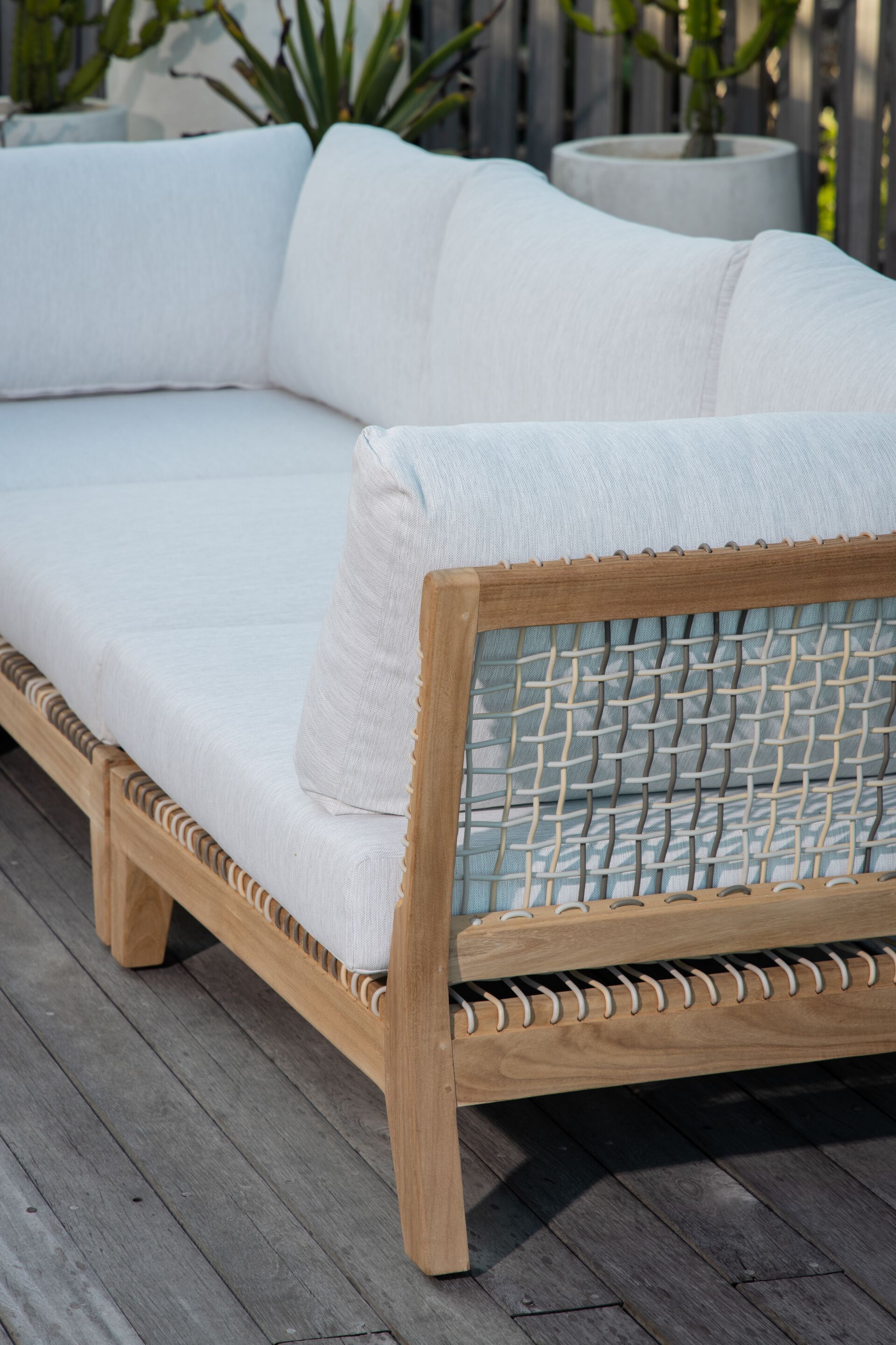 Угловое садовое кресло из ткани cbdesign Vienna Modular ARCH-00115522 - Вид №11