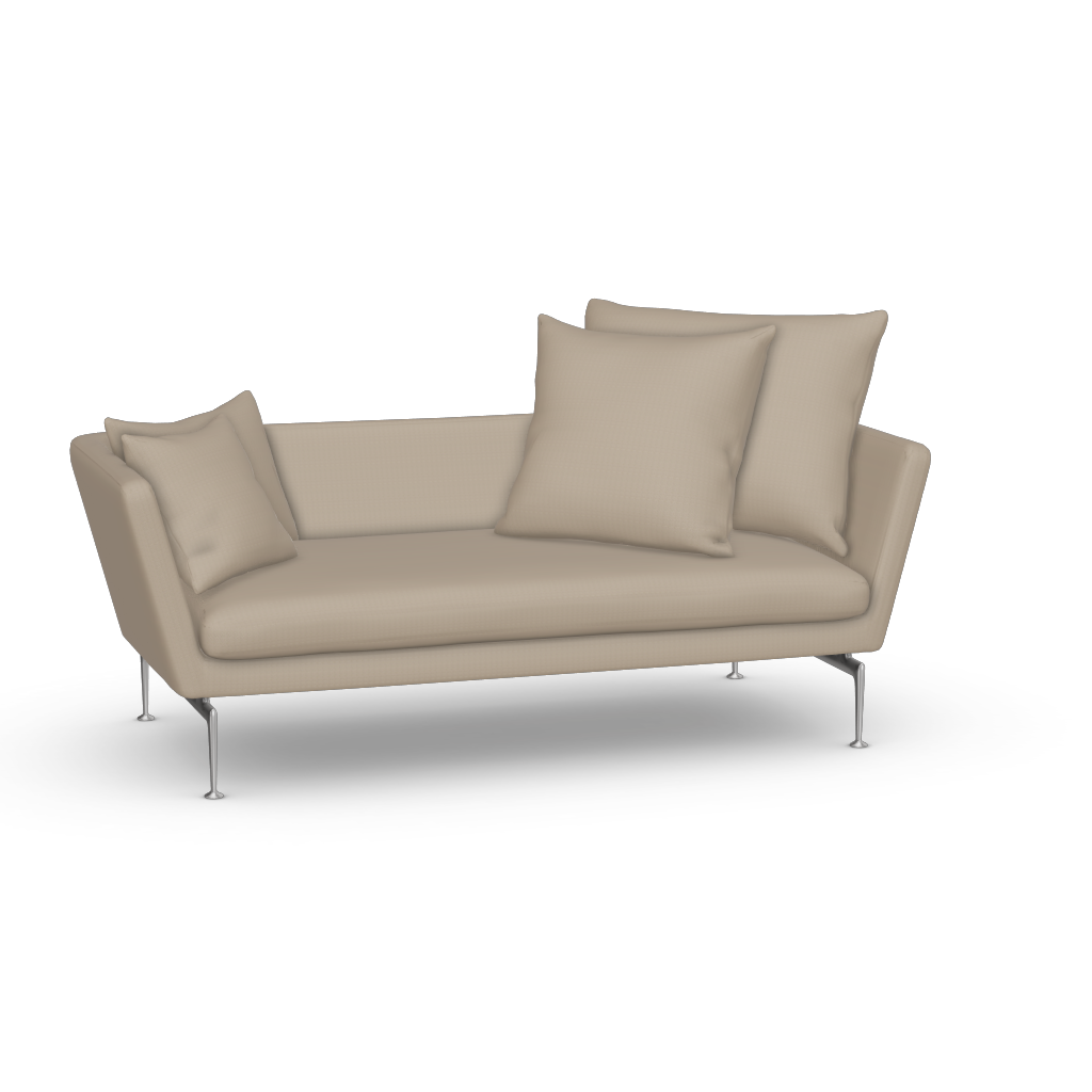 VITRA Диван Suita 2-местный, заостренные подушки Antonio Citterio, 2010/2019 Vitraglobal sun-id-1986682