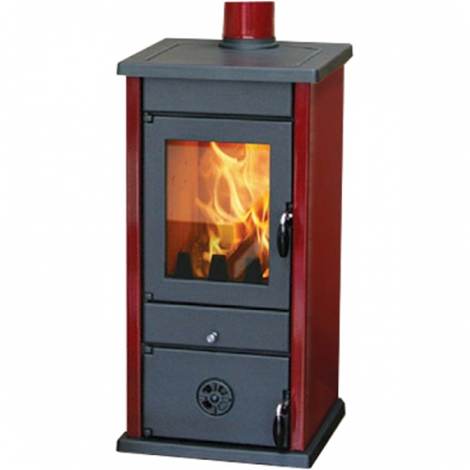 91103605 Печь банная дровяная Vesta Eco dark red 8.20кВт 150м³ красный STLM-0485635 MBS