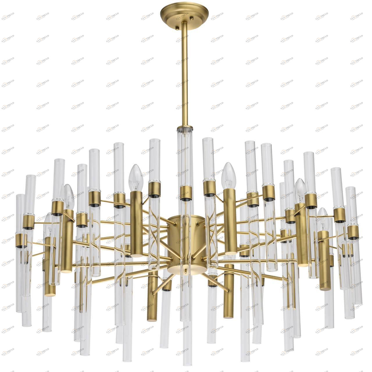 Подвесная люстра MW-Light Альгеро 285010910 латунь MW-LIGHT ДИЗАЙНЕРСКИЕ, АЛЬГЕРО 220615 Латунь 