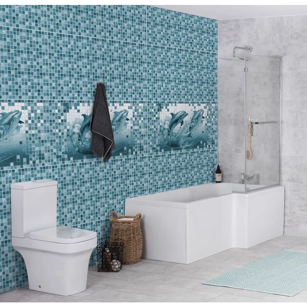 GRACE Стеновая панель Мозаика Океан для кухонного фартука 89380911 STLM-1442069 - Вид №3