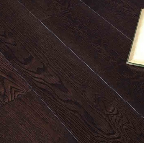 Массивная доска Magestik floor С покрытием Шоколад Дуб (Гладкая) 300-1800х120 мм MGK Magestic floor 2600300225 - Вид №6