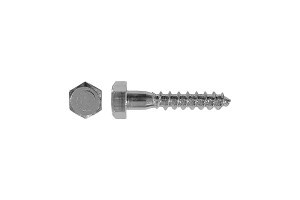 16224306 Сантехнический шуруп 10х80 мм, 2 шт. тов-092749 swfs