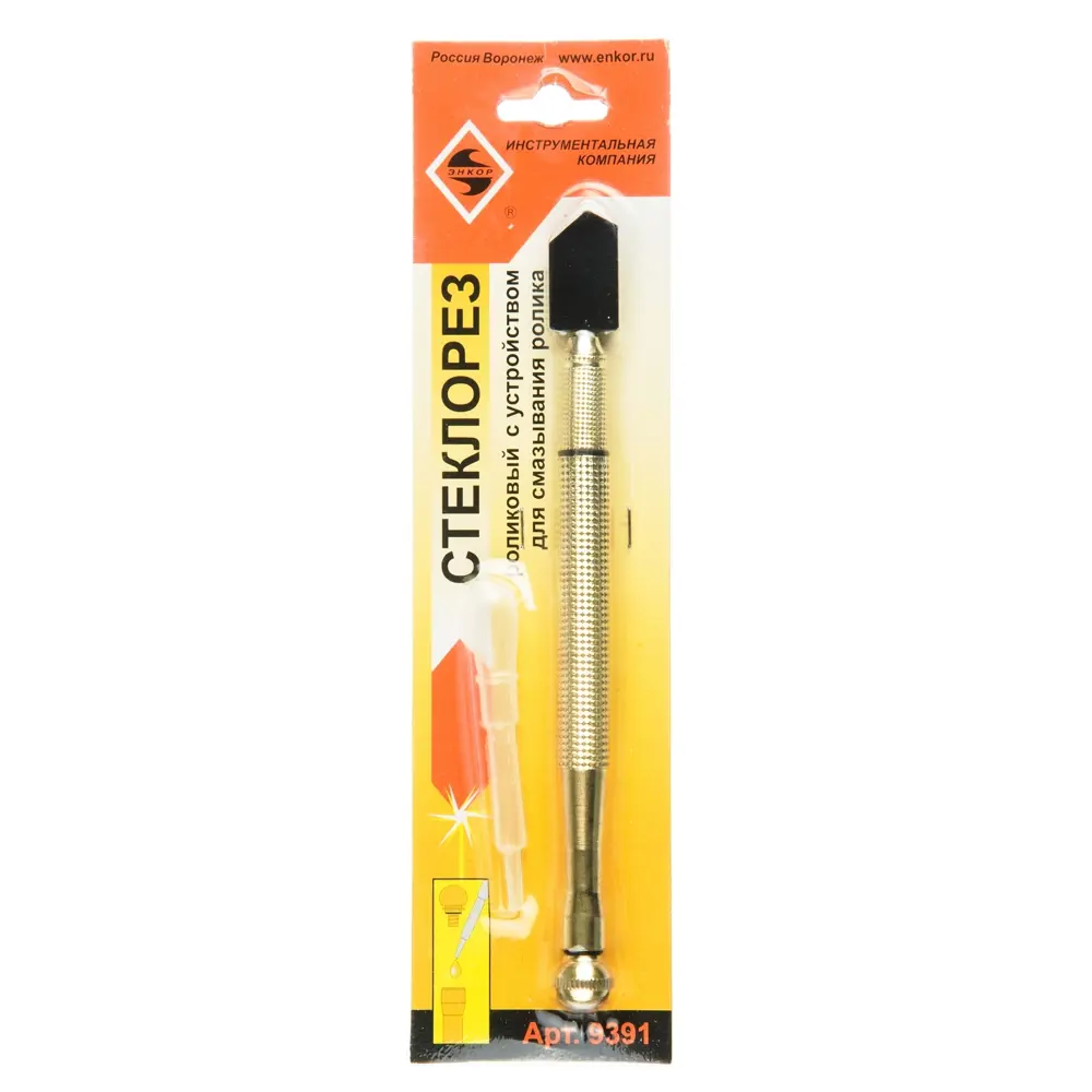 Стеклорез роликовый, масляный ЭНКОР STLM-2142305 - Вид №1