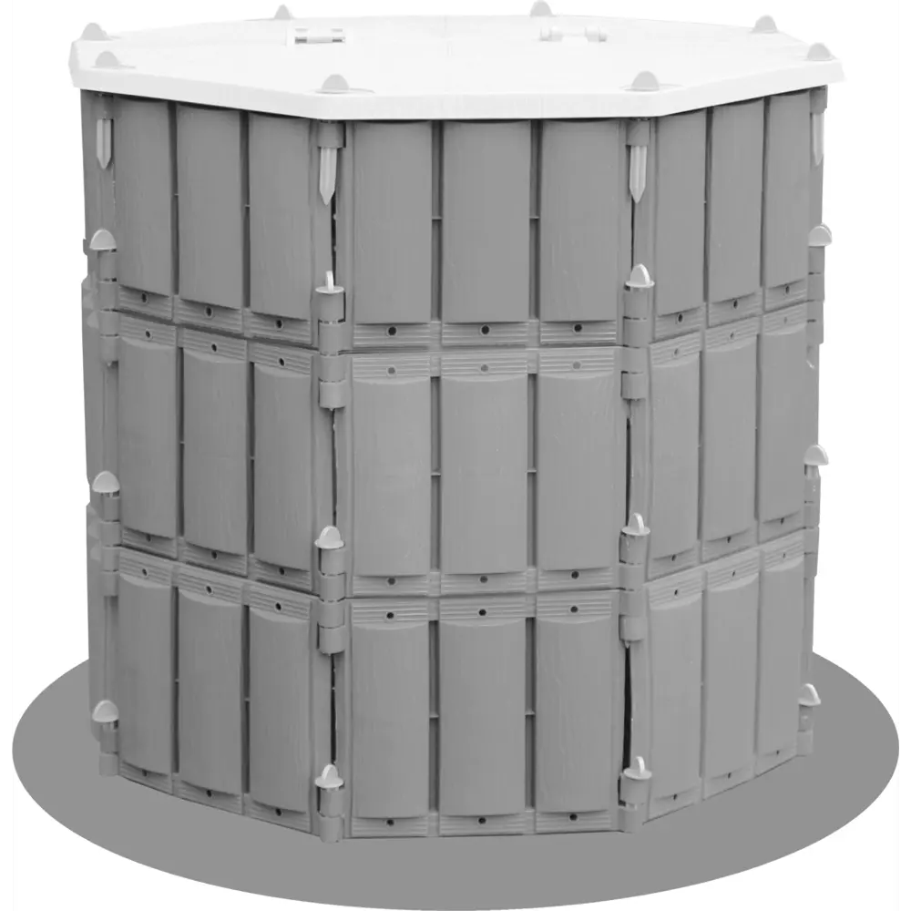Компостер "Удачный компостер" 600 л полипропилен в ассортименте Santreyd STLM-2204113 - Вид №1
