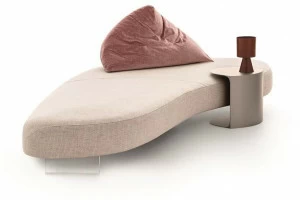 Ditre Italia Изогнутый 3-местный тканевый диван Papilo