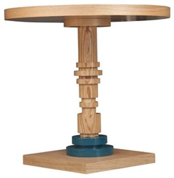 Hamilton Conte Paris Круглый журнальный столик из дуба Tula sun-id-1497060 - Вид №1