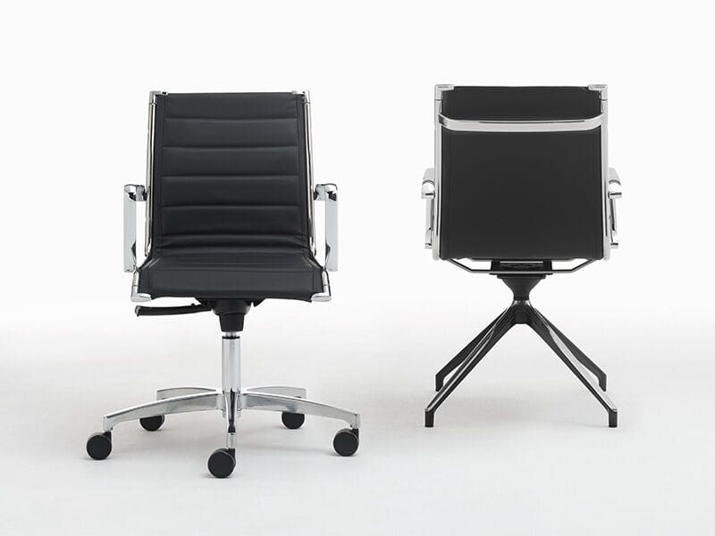 5-спицевое вращающееся офисное кресло с подлокотниками Nahu Aalborg Line ARCH-00012273 - Вид №1