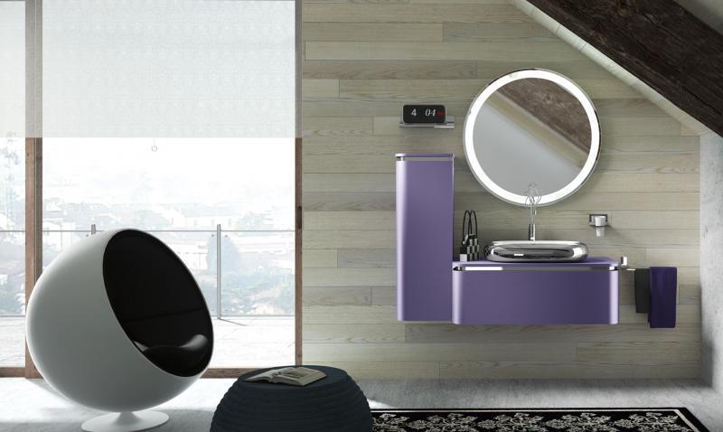 AC06 ACACIA Комплект мебели для ванной комнаты 140х 51х 34 см ARDECO Ardeco S. R. L 7982 - Вид №2