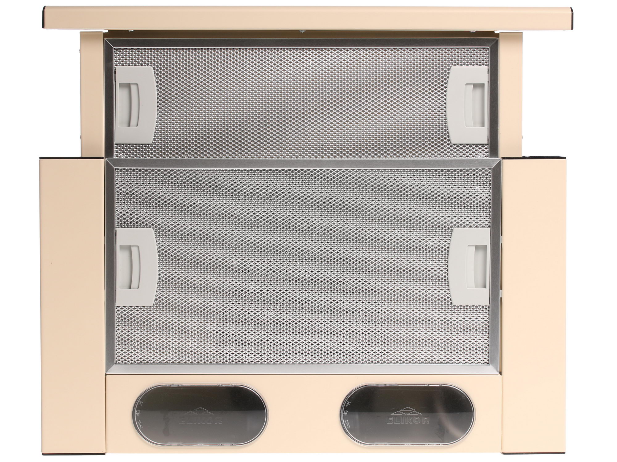 1024843 Вытяжка телескопическая ELIKOR Интегра 60П-400-В2Л бежевый/бежевый STDN-0146966 - Вид №5