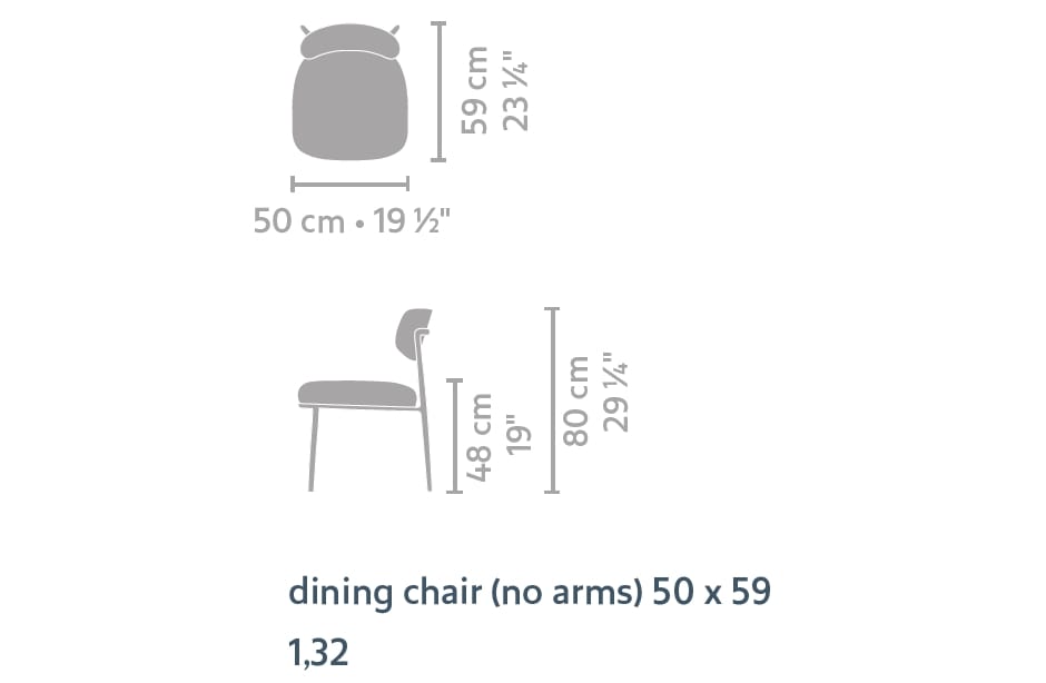 Мягкий стул из ткани Linteloo Gentle ARCH-00094556 - Вид №8