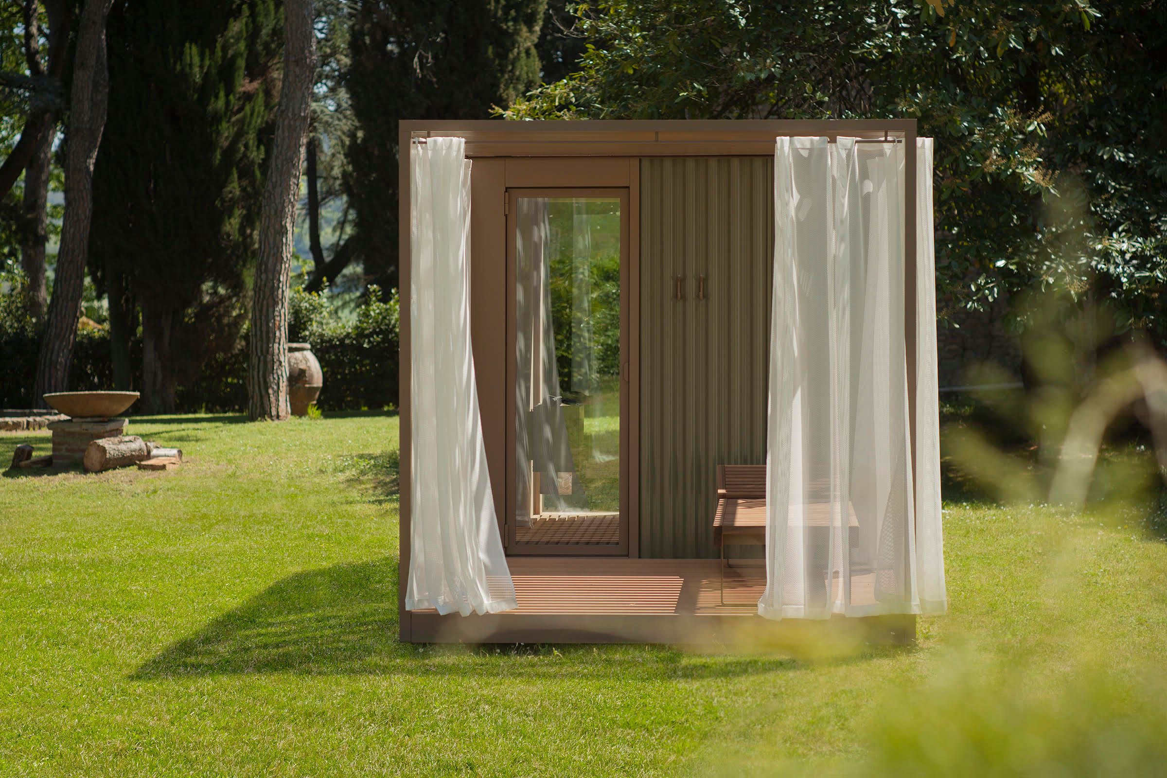 Финская сауна на открытом воздухе Effegibi CABANON ARCH-00131765 - Вид №6