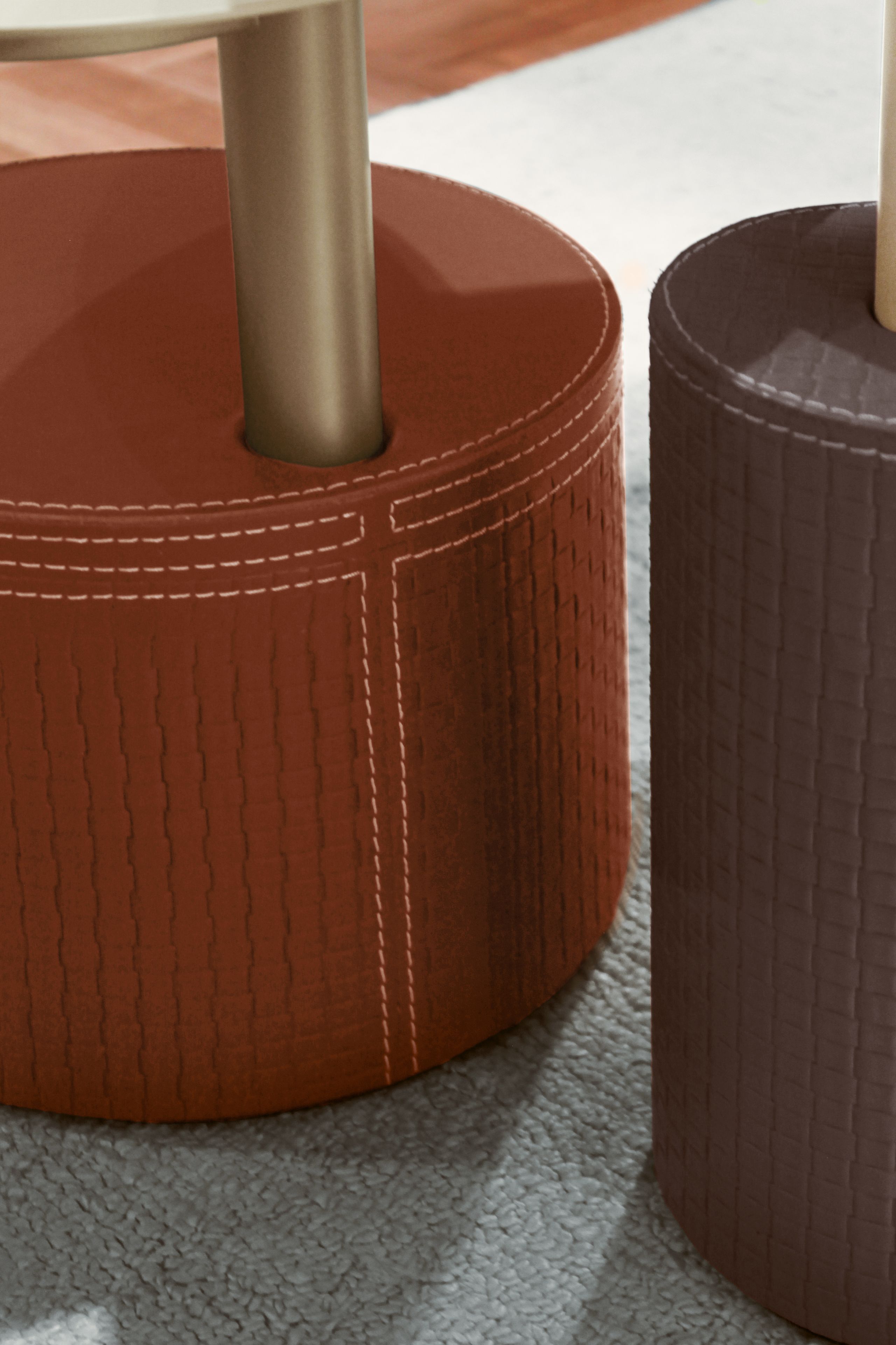 Круглый металлический журнальный столик для гостиной Formitalia TAG ARCH-00064053 - Вид №6