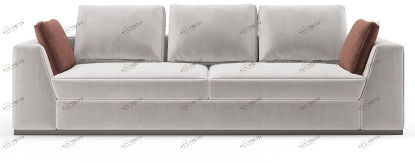 PRADDY 3-х местный тканевый диван  Ml366 