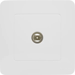 Телевизионный коннектор встраиваемый Systeme Electric Blanca цвет белый