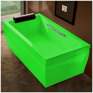 Ванна зелёная Gruppo Treesse Blanque 1880 V1680-SX-ZE