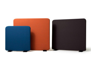 Отдельно стоящая офисная перегородка из ткани