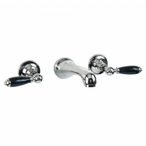 Traditional bathrooms БРАЙТОН смеситель для умывальника на 3 отверстия Tb441.514bl.bn