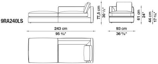 B&B Italia Диван из ткани Richard sun-id-1429934 - Вид №26