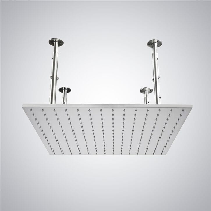 Квадратная душевая головка из нержавеющей стали Fontana Showers Luxe Fontaine ARCH-00059766 - Вид №7