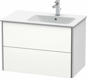 XS417701818 Тумбочка подвесная XSquare #XS4177 810 x 478 мм Белый матовый, декор