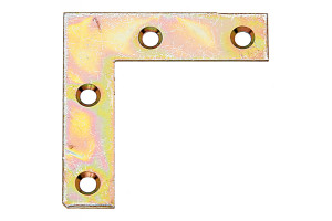 17247210 Мебельный уголок оцинкованный, 40x40x10 мм, 12 шт. 336868 GAH ALBERTS