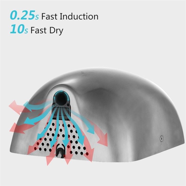 Коммерческие сушилки для рук AIKE AK2800_506  - Вид №2