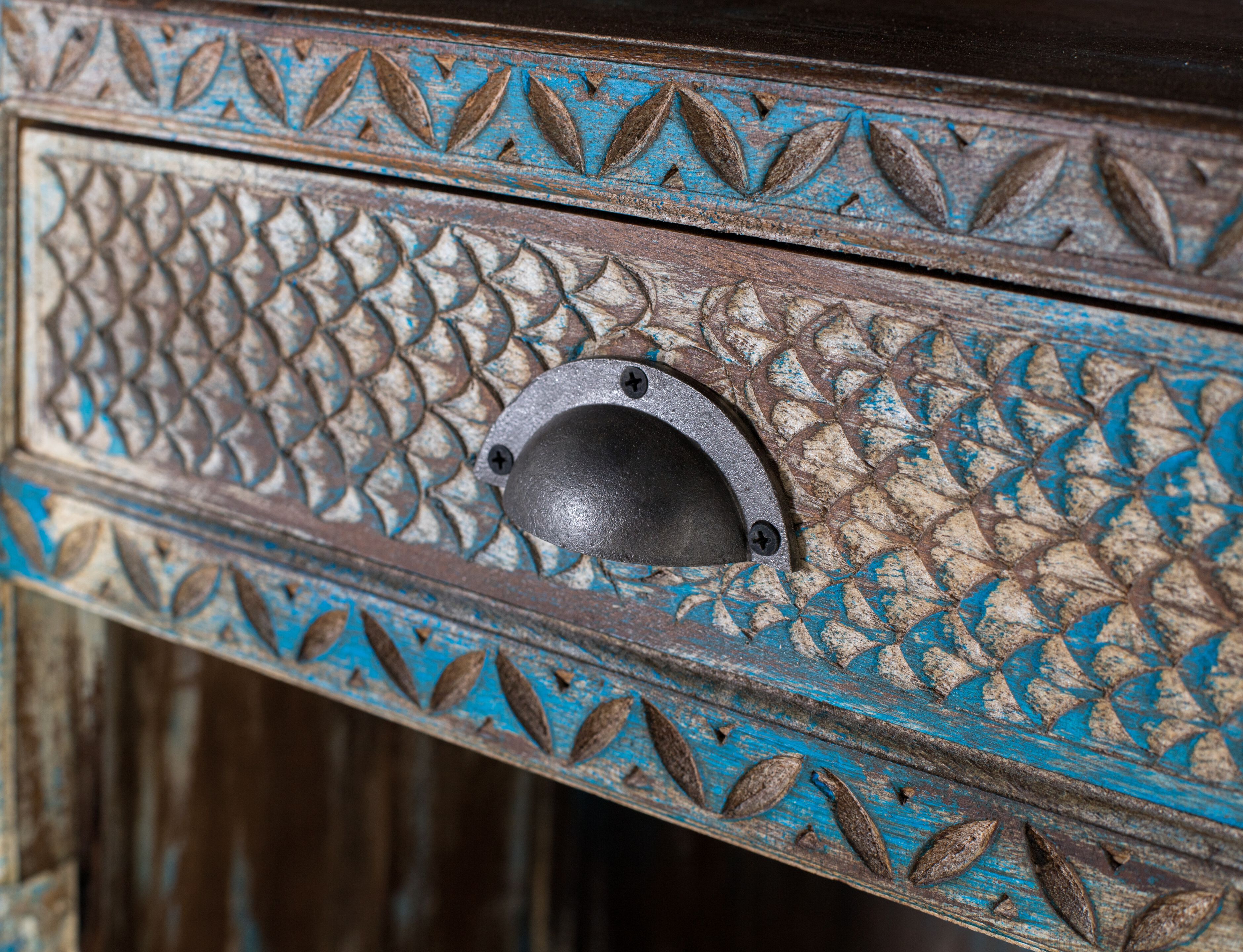 Полка из манго с ящиками Giner y Colomer 1833 ARCH-00028731 - Вид №3