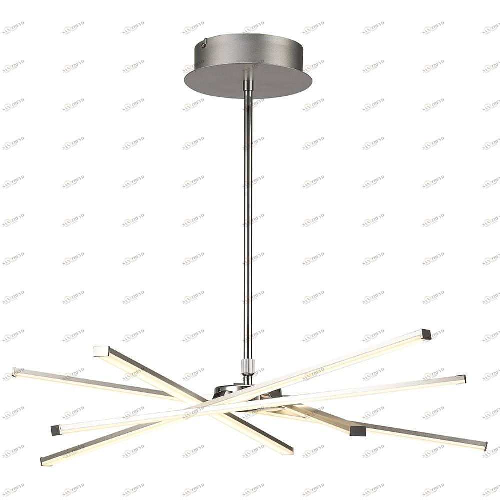 Подвесная светодиодная люстра Mantra Star Led 5915 MANTRA ДИЗАЙНЕРСКИЕ, STAR LED 088320 Серебро 