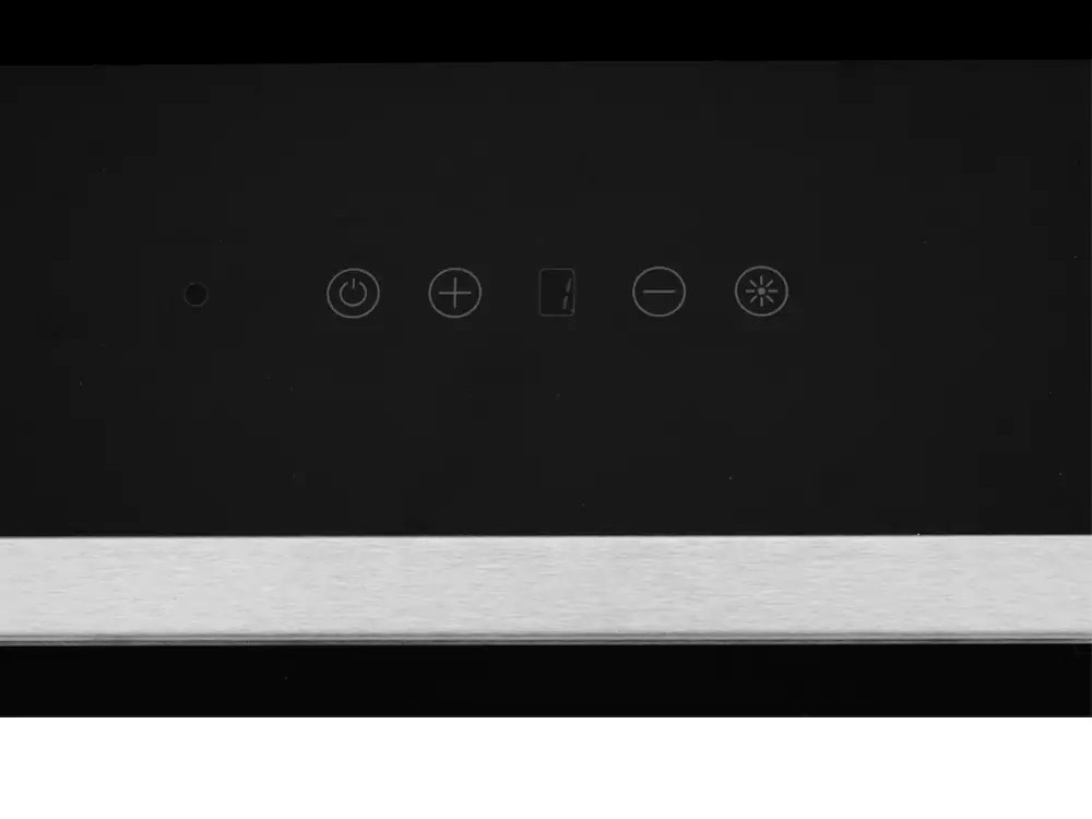 1115528 Вытяжка наклонная Simfer 8658SM черный STDN-0032666 - Вид №2