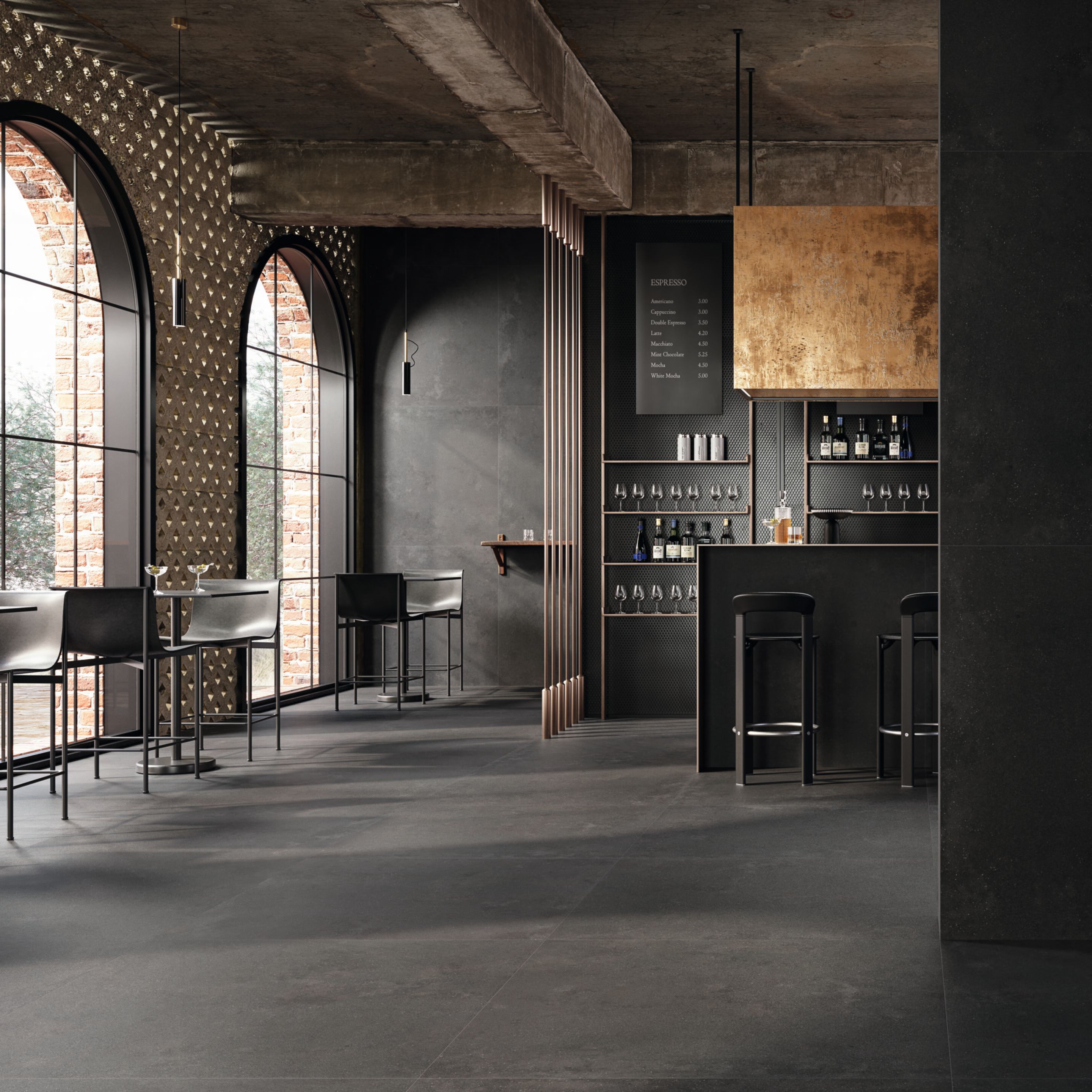 Пол/облицовка керамогранита с эффектом цемента Imola REPLAY ARCH-00136481