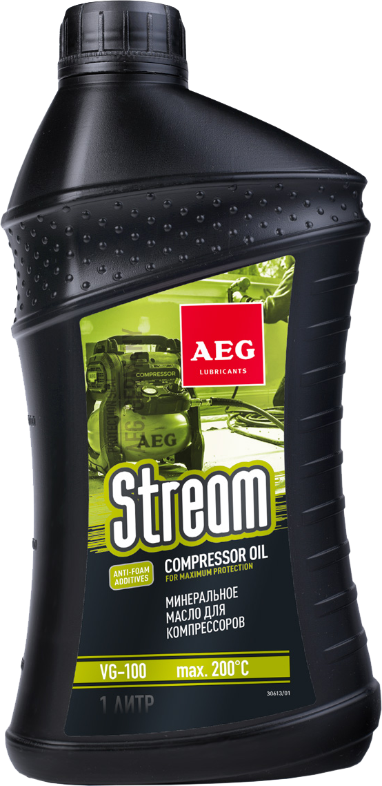 91026016 Масло компрессорное Compressor Premium Oil VG-100 1л STLM-0446615 AEG