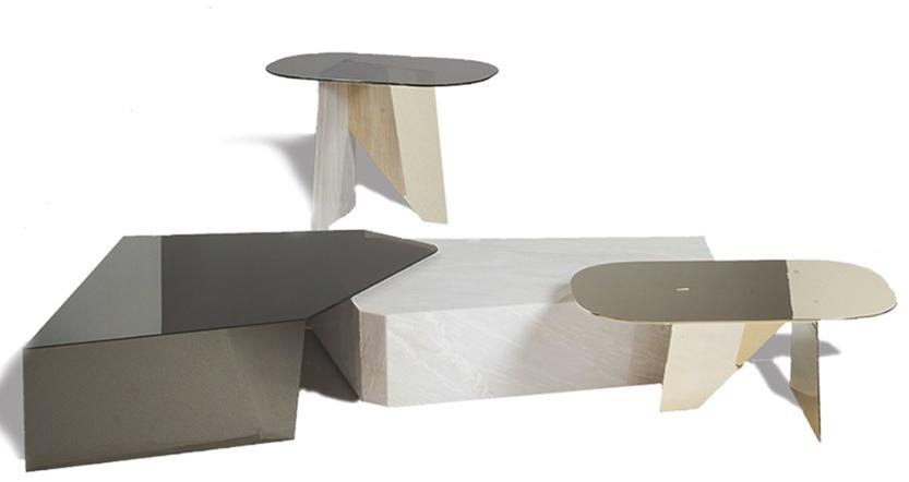 Paolo Castelli Низкий стол из розового мрамора sun-id-1472827 - Вид №2