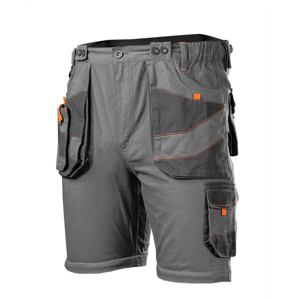 Полукомбинезон рабочий Neo Tools хлопок 100% серый размер M рост 178-181 NEO Tools Slim STLM-2043898 - Вид №1