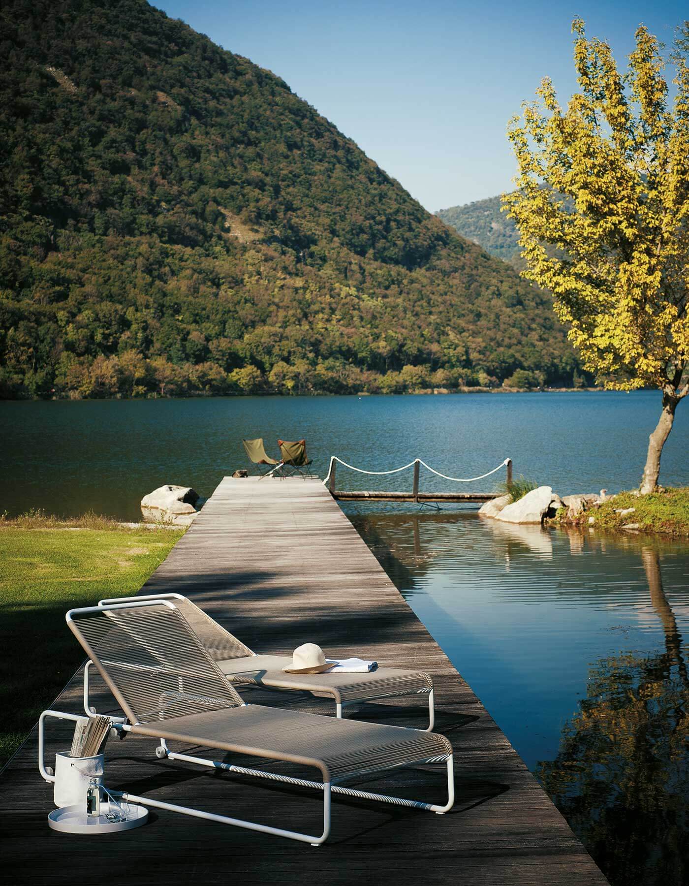 Садовая кровать с откидной веревкой с колесами RODA Harp ARCH-00145028 - Вид №6