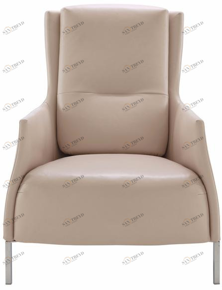 Ligne Roset Съемное кожаное кресло с подлокотниками Riga sun-id-1486015