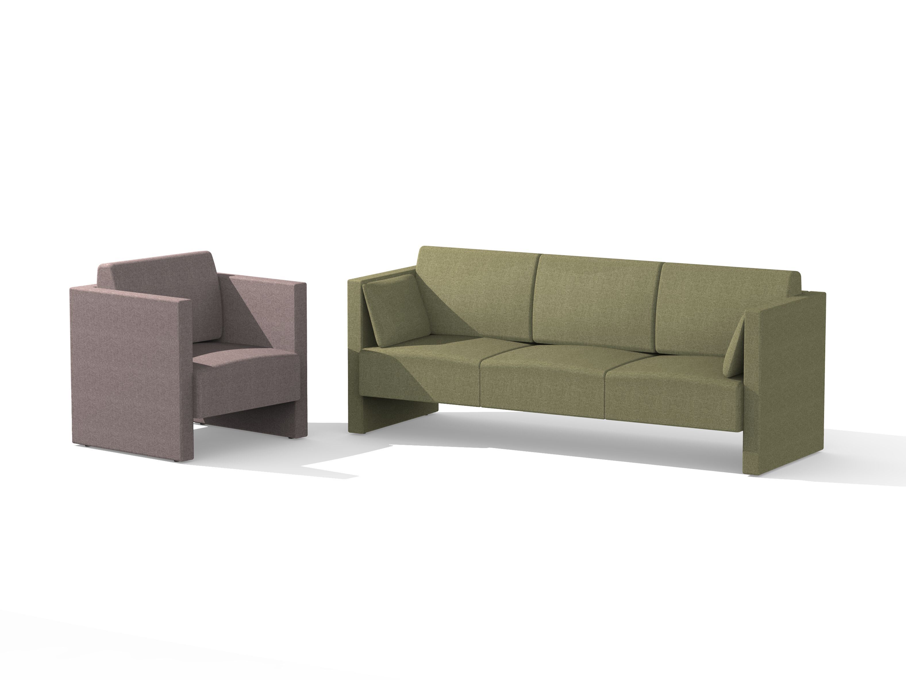 3-местный тканевый диван Et al Nomad+ ARCH-00083255 - Вид №2