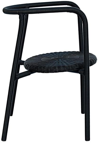 cbdesign Штабелируемый садовый стул с подлокотниками Zazie N342n1 - Вид №2