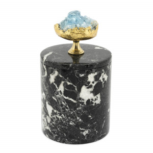 600952-90 ABHIKA КОРОБКА LIXUS КРУГЛАЯ H25 D34 BLACK