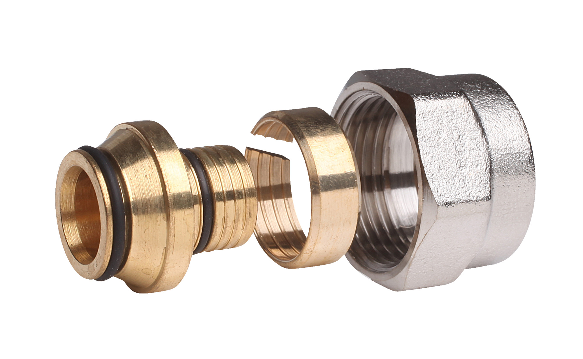 Danfoss Фитинги для полимерных труб (PEX) Уплотн. фитинги PEX 14x2 G3/4'' вн 013G4154  - Вид №25