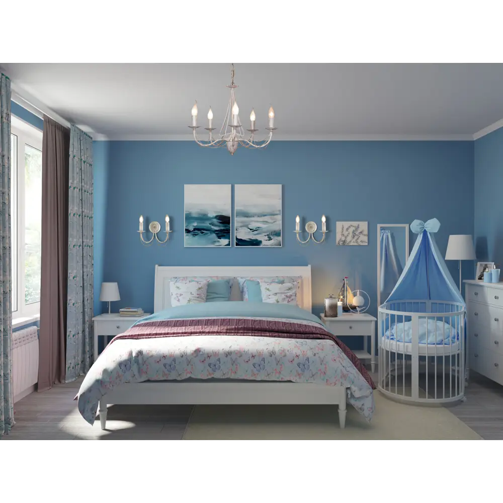 Подушка декоративная «Бабочки» 40х40 см цвет розовый Altali STLM-2105914 - Вид №8