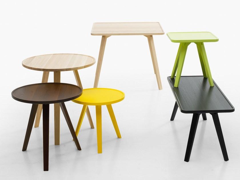 Karl Andersson Низкий прямоугольный журнальный столик из массива дерева Mill sun-id-1476062 - Вид №2