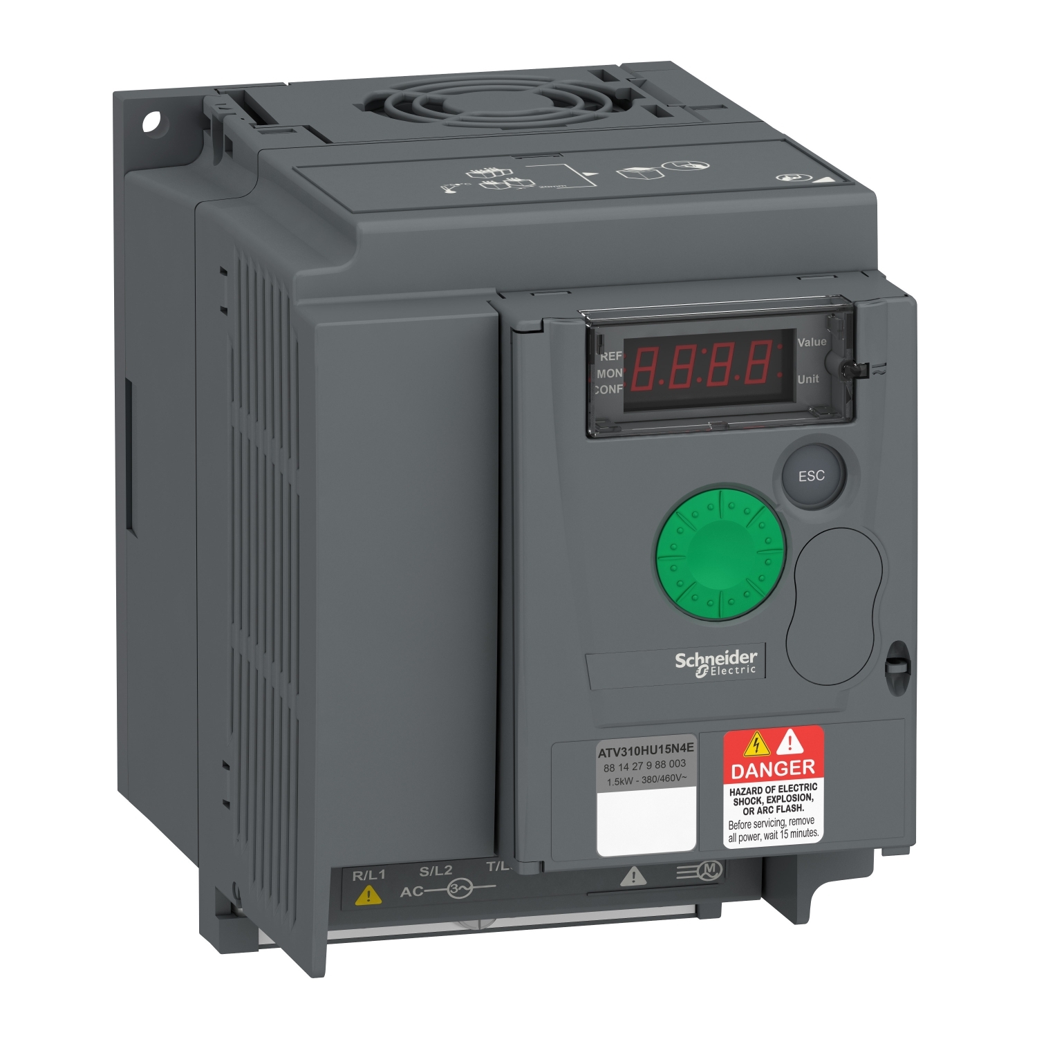 ATV310HU15N4E Преобразователь частоты ATV310 1,5кВт 380В 3ф Schneider Electric Экономичная серия ПЧ 