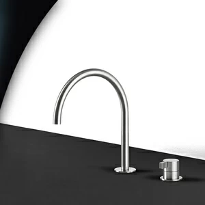 Смеситель для раковины TOOX TXQ32S серебристый матовый