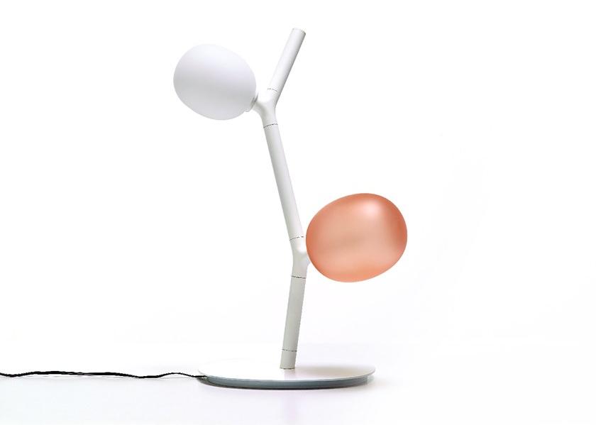 BROKIS Настольная лампа из дутого стекла и металла Ivy Pc1131 - Вид №4